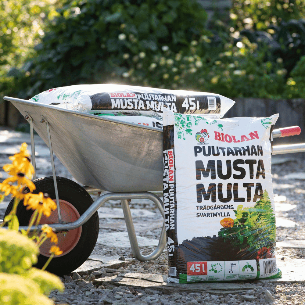 Biolan Puutarhan Musta Multa 45 l -lava - Image 4