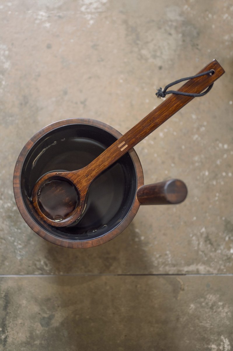 Saunakauha bambu tumma - Image 4