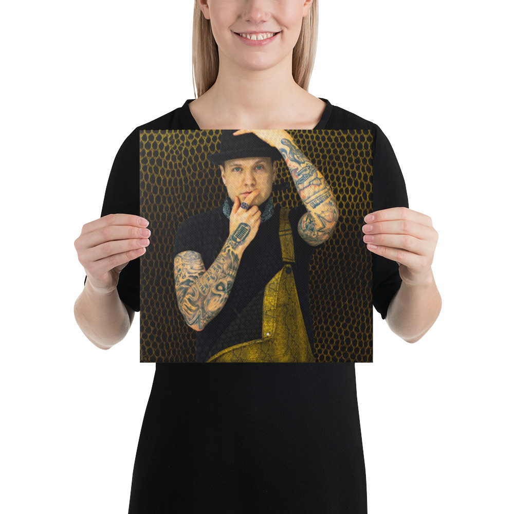 Käärmeennahka canvas-taulu - Image 2