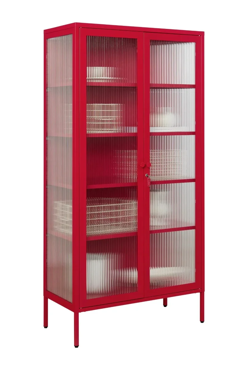 Lasikaappi Collector PUNAINEN - Image 4
